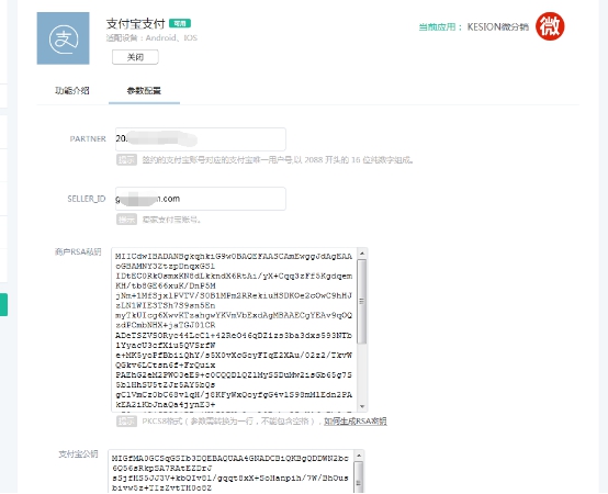 2、支付宝APP端支付的设置 第 4 张